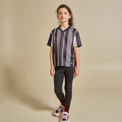 Legging deportivo de canalé NEGRO